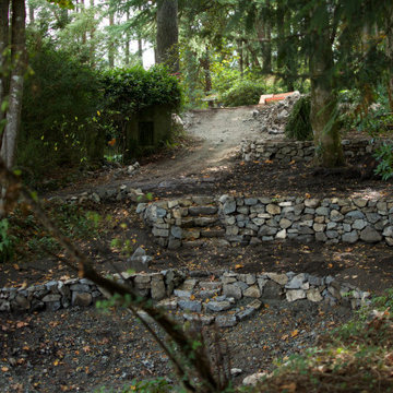 Stone Retaining Wall