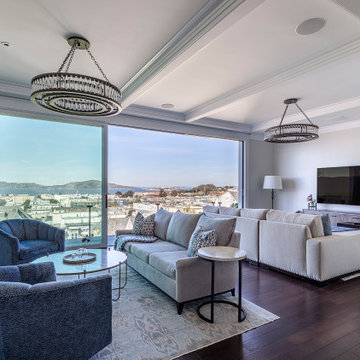 Transitional Living Room