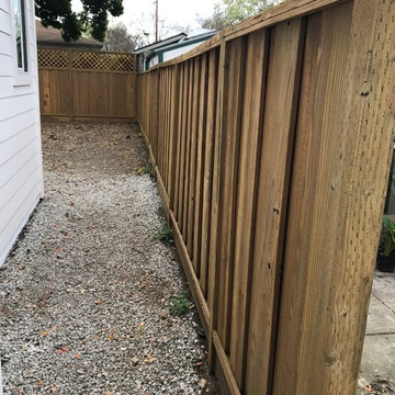 Limewood fence