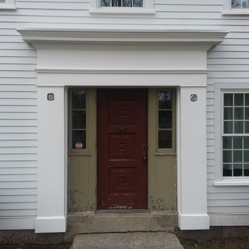 5 1/4" Arctic White Smooth HardiePlank, Arctic White Hardie Trim
