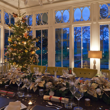 Georgian Conservatory complements a Derbyshire period home