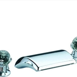Millo Widespread Waterfall Faucet - Bathtub Faucets