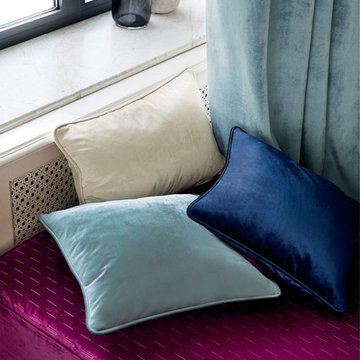 Fabric from Ondine Velvet, Camengo