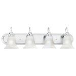 Elk Home - Elk Home Homestead - Four Light Wall Sconce, Chrome Finish - Style: BeachHomestead Four Light Chrome *UL Approved: YES Energy Star Qualified: n/a ADA Certified: n/a  *Number of Lights: Lamp: 4-*Wattage:100w A19 Medium Base bulb(s) *Bulb Included:No *Bulb Type:A19 Medium Base *Finish Type:Chrome
