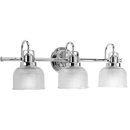 Progress Lighting P2992 Archie 3 Light 26"W Bathroom Vanity Light - Chrome