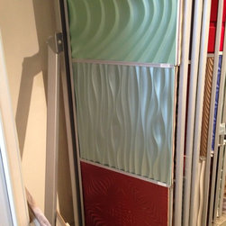 3D mdf wall panels and leather panels - Fabric