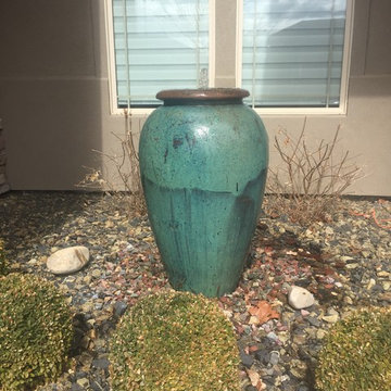 Sun-Kissed Fountain