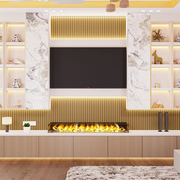Modern TV Cabinet Design for Living Room