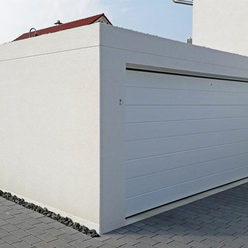 Freistehende Großraumgarage