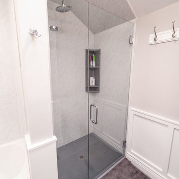 Master Bathroom Remodel with Wetwall and Thinscape in Fulton, Missouri