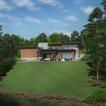 Manistee Forest Modern Retreat
