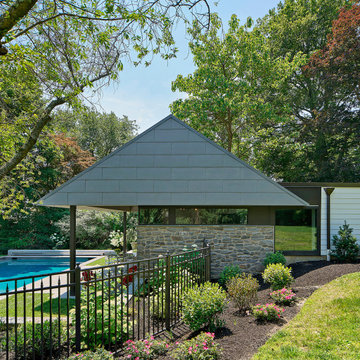 Residential Squash Court and Pool House