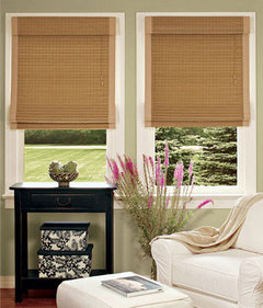 Need ideas for inexpensive window coverings.