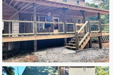 Inspiration for a timeless deck remodel in Other