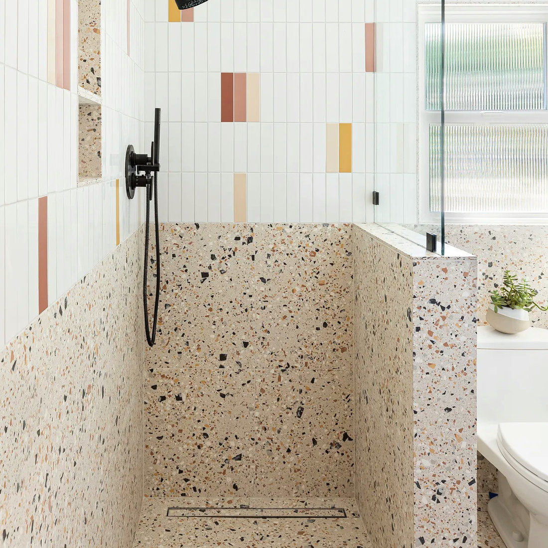 Mandy Riggar: Confetti Bathroom Tile