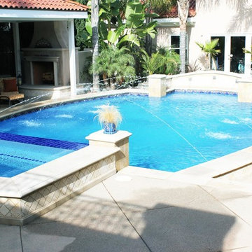Outdoor Living with Pool and Spa
