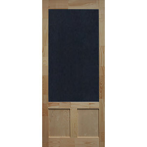 Hampton Wood Screen Door With Hardware 32 Transitional