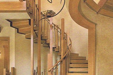 Inspiration for a staircase remodel in Albuquerque