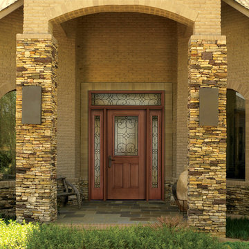 FCM114 Salinas Classic Fiberglass Mahogany Doors Collection
