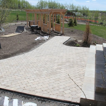 3700 Sq Feet of Paving Stones is NO JOKE!