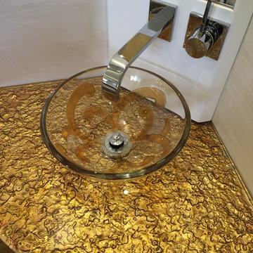 glass sink