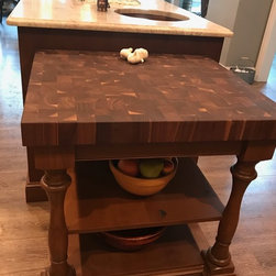 Mapleton, IL &ndash; Traditional &ndash; Walnut Kitchen Counters - Kitchen Countertops
