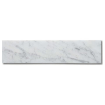 3x12 Carrara White Marble Subway Tile Polished Venato Bianco Carrera, 100 sq.ft.