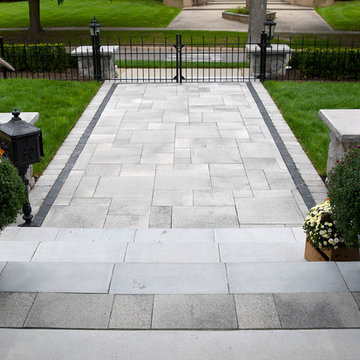 front landscape grand entrance