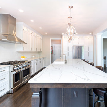 White Kitchen Project - Kitchen Remodeling in Ashburn, VA