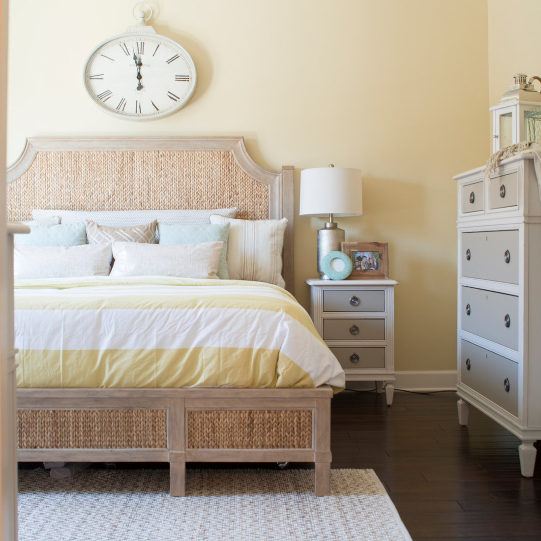 Light and Airy Master Bedroom