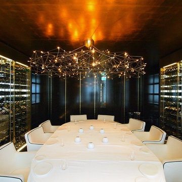 Wine wall - custom made wine cabinets - EuroCave