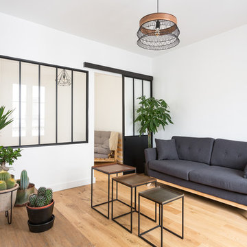 Avant/ Apres transformation d'un F3 par un jeune couple