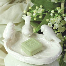Bird Bath Soap Dish - Soap Dishes & Holders