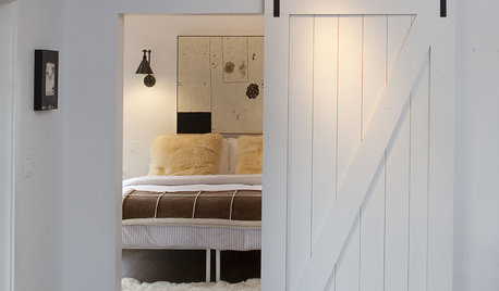 How To Add Privacy To A Bathroom Barn Door