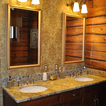 Rustic Cabin Bathroom