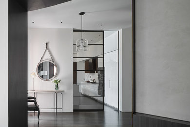 Trendy kitchen photo in New York