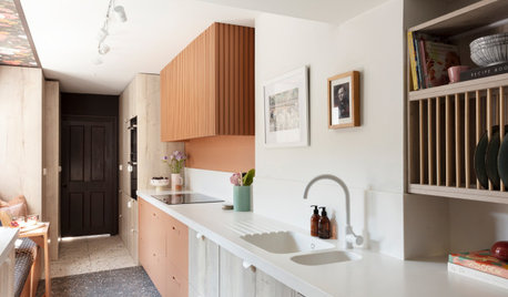 UK Before & After: A Social Solution for a Slim Galley Kitchen