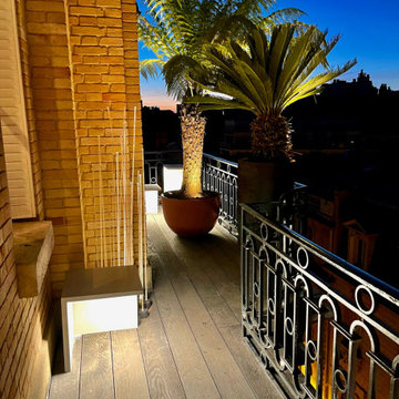 Aménagement d'un balcon Haussmanien à Paris 16