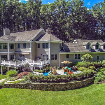 Somerset Hills, NJ Woodland Gardens & Stonework