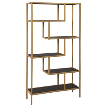Signature Design by Ashley Frankwell 5 Shelf Etagere in Gold