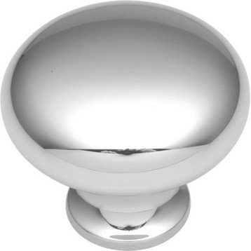 Belwith Keeler, Polished Accent Collection 1 1/4" Cabinet Knob, Polished Chrome