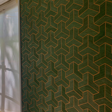 Accent Wall - Phillip Jeffries Wallpaper