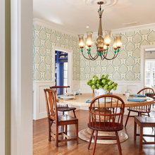 Large round dining table
