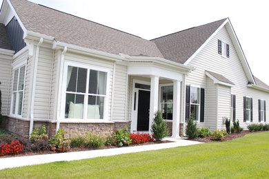 Contemporary exterior home idea in Other