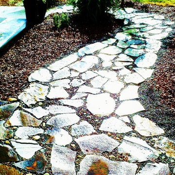 Vancouver Rain Garden Patio & Water Feature