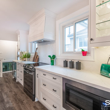 Scarborough Kitchen Renovation - Minimizing the split in this 1990’s built Split
