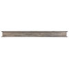 Dogberry Collections Cottage Mantel, Ash Gray, 48