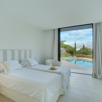 Pavimentación de vivienda privada en la Costa Brava