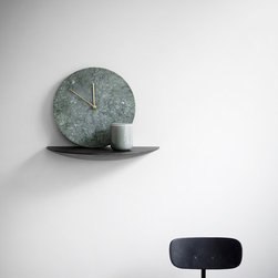 Marble - Wall Clock Green - Wall Clocks