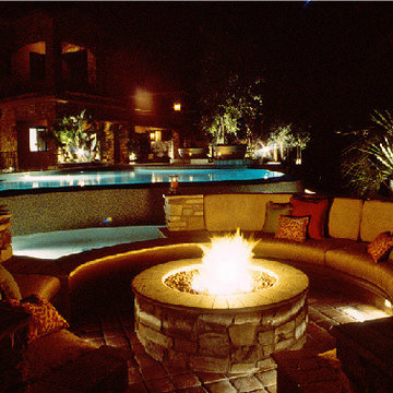 Fire Pits, outdoor kitchens, bed structures